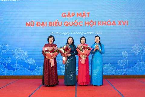 Gặp mặt nữ Đại biểu Quốc hội khóa XVI: Phát huy bản lĩnh, trí tuệ phụ nữ Việt Nam, hoàn thành trọng trách cử tri và Nhân dân giao phó