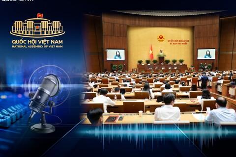 Sáng 22/4, Quốc hội thảo luận tại hội trường về dự thảo Nghị quyết của Quốc hội về một số cơ chế, chính sách đột phá phát triển văn hoá Việt Nam