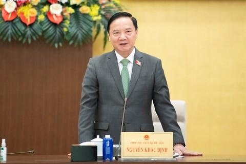 Phó Chủ tịch Quốc hội Nguyễn Khắc Định được phân công giữ chức Chủ tịch Hội đồng khoa học của Ủy ban Thường vụ Quốc hội nhiệm kỳ 2026 - 2031