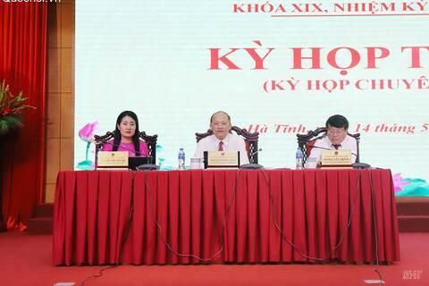 Thông qua 6 nghị quyết quan trọng tại Kỳ họp thứ 2 HĐND tỉnh Hà Tĩnh