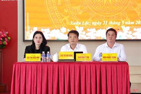 Cử tri các xã Xuân Lộc, Gia Hanh, Đồng Lộc kiến nghị nhiều vấn đề dân sinh, hạ tầng thiết yếu