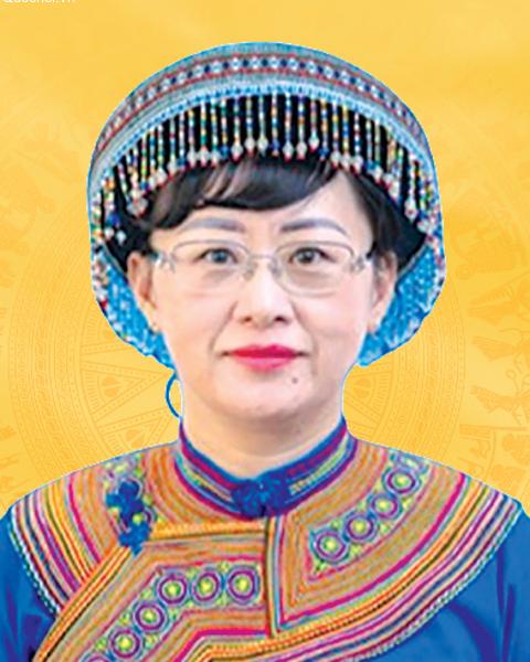 Đồng chí Giàng Thị Dung