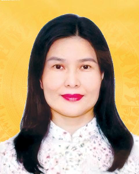 Đồng chí Bùi Thị Quỳnh Thơ
