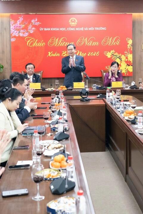 Chủ tịch Quốc hội: Triển khai Nghị quyết của Đảng phải có sản phẩm cụ thể trong lĩnh vực khoa học, công nghệ