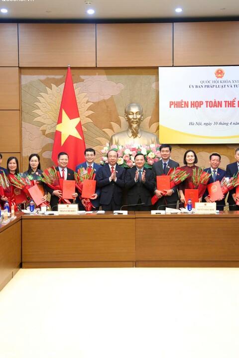 [Ảnh] Phó Chủ tịch Quốc hội Nguyễn Khắc Định dự Phiên họp toàn thể lần thứ 2 Ủy ban Pháp luật và Tư pháp