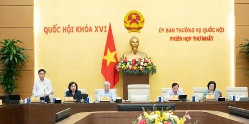 Ủy ban Thường vụ Quốc hội thảo luận về công tác giải quyết kiến nghị cử tri và hoàn thiện các báo cáo trình Quốc hội tại Kỳ họp thứ Nhất