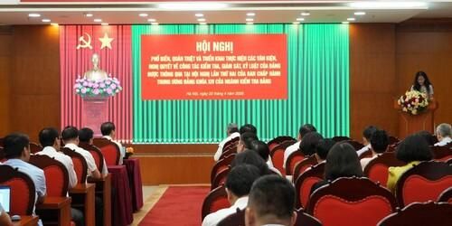 Quán triệt, thực hiện Nghị quyết về đổi mới, nâng cao công tác kiểm tra, giám sát và kỷ luật đảng