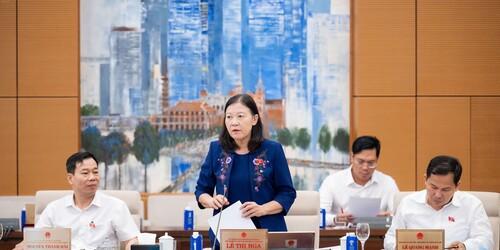 Ủy ban Thường vụ Quốc hội xem xét báo cáo công tác dân nguyện của Quốc hội tháng 3 và tháng 4/2026