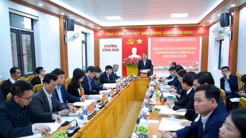 Phó Chủ tịch Quốc hội Nguyễn Đức Hải giám sát công tác bầu cử tại Vũng Áng, Hà Tĩnh