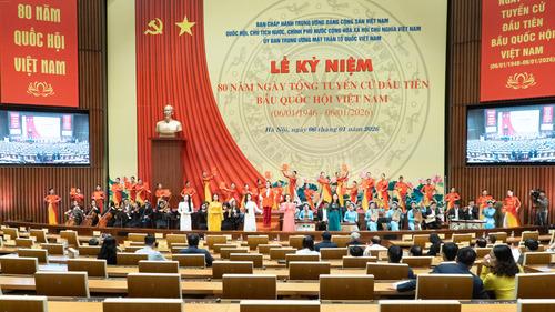 Tổng duyệt Lễ kỷ niệm 80 năm Ngày Tổng tuyển cử đầu tiên bầu Quốc hội Việt Nam