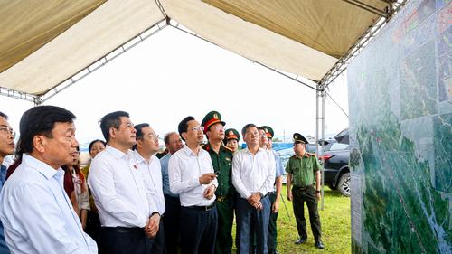 Phó Chủ tịch Quốc hội Nguyễn Hồng Diên khảo sát dự án trọng điểm trên địa bàn tỉnh Lào Cai