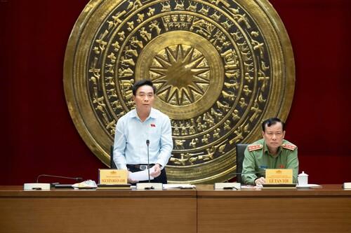 Video: Phó Chủ tịch Quốc hội, Thượng tướng Nguyễn Doãn Anh làm việc với Thường trực Ủy ban Quốc phòng, An ninh và Đối ngoại của Quốc hội