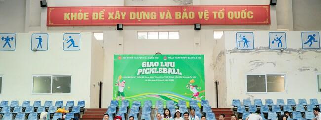 [Ảnh] Phó Chủ tịch Quốc hội Nguyễn Thị Thanh dự Giải Pickleball mở rộng chào mừng kỷ niệm 65 năm Hội đồng Dân tộc