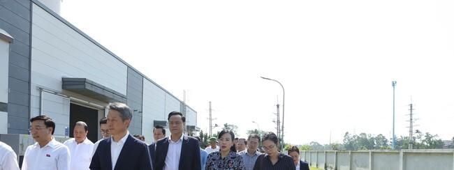 Chủ nhiệm Ủy ban Khoa học, Công nghệ và Môi trường Nguyễn Thanh Hải cùng Đoàn công tác khảo sát bảo vệ môi trường tại Phú Thọ