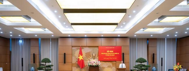 Hội nghị công bố Quyết định của Ban Thường vụ Đảng ủy Quốc hội về công tác cán bộ