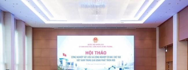 Sớm xây dựng, ban hành Chiến lược quốc gia về phát triển công nghiệp vật liệu và công nghiệp cơ khí, chế tạo
