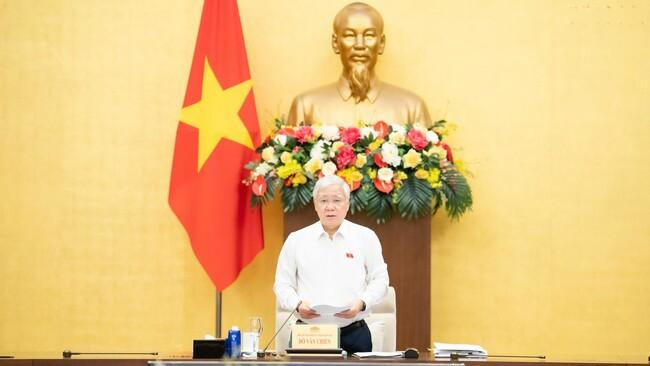 Cuộc họp giao ban giữa Lãnh đạo Quốc hội với Thường trực Hội đồng Dân tộc, Thường trực các Ủy ban của Quốc hội và Văn phòng Quốc hội về một số nhiệm vụ trọng tâm tháng 5