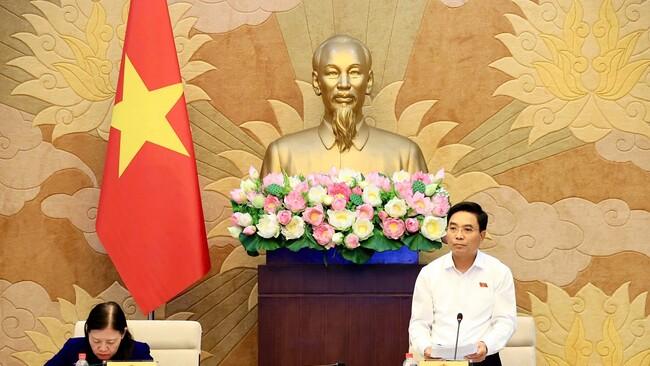 Phó Chủ tịch Quốc hội, Thượng tướng Nguyễn Doãn Anh làm việc với Thường trực Ủy ban Dân nguyện và Giám sát về công tác dân nguyện