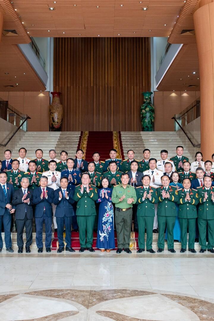 Ảnh: Phiên họp toàn thể lần thứ nhất của Ủy ban Quốc phòng, An ninh và Đối ngoại của Quốc hội khóa XVI sáng 7/4