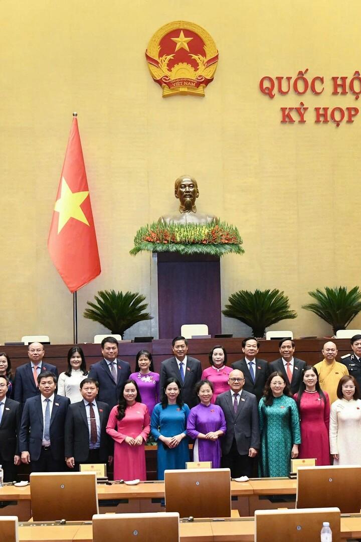 [Ảnh] Phó Chủ tịch Quốc hội Nguyễn Thị Thanh dự Phiên họp toàn thể lần thứ Nhất Ủy ban Công tác đại biểu của Quốc hội khóa XVI