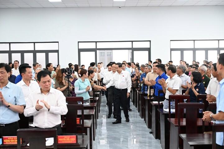 Chủ tịch Quốc hội Trần Thanh Mẫn tiếp xúc cử tri thành phố Hồ Chí Minh sau Kỳ họp thứ Nhất, Quốc hội khoá XVI