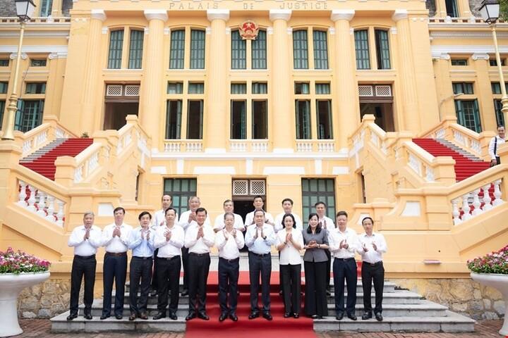 Đoàn Kiểm tra, giám sát số 11 của Bộ Chính trị, Ban Bí thư làm việc với Đảng ủy Toà án nhân dân tối cao