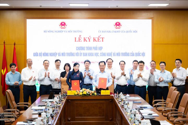 Tăng cường phối hợp xây dựng pháp luật về nông nghiệp và môi trường