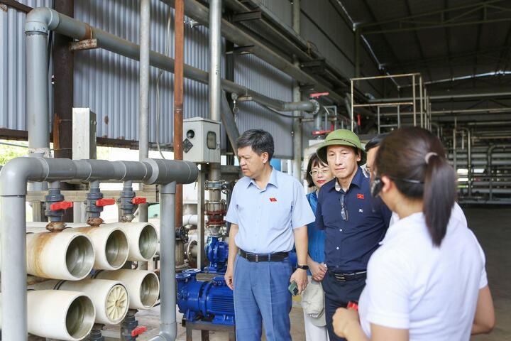 Khảo sát hoạt động bảo vệ môi trường tại Công ty cổ phần dệt nhuộm Hải Minh