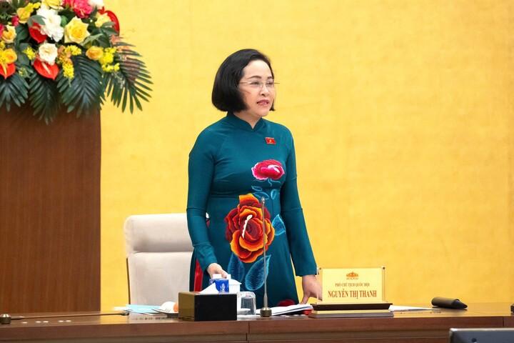 [Ảnh] Phó Chủ tịch Quốc hội Nguyễn Thị Thanh gặp mặt Đoàn đại biểu Khoa học - Doanh nhân - Doanh nghiệp của Hội nghiên cứu khoa học về Đông Nam Á - Việt Nam