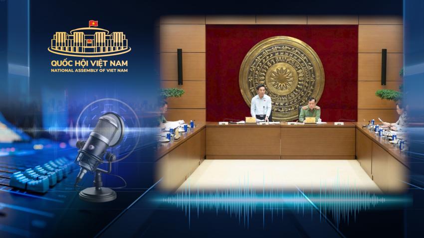 Phó Chủ tịch Quốc hội, Thượng tướng Nguyễn Doãn Anh làm việc với Thường trực Ủy ban Quốc phòng, An ninh và Đối ngoại