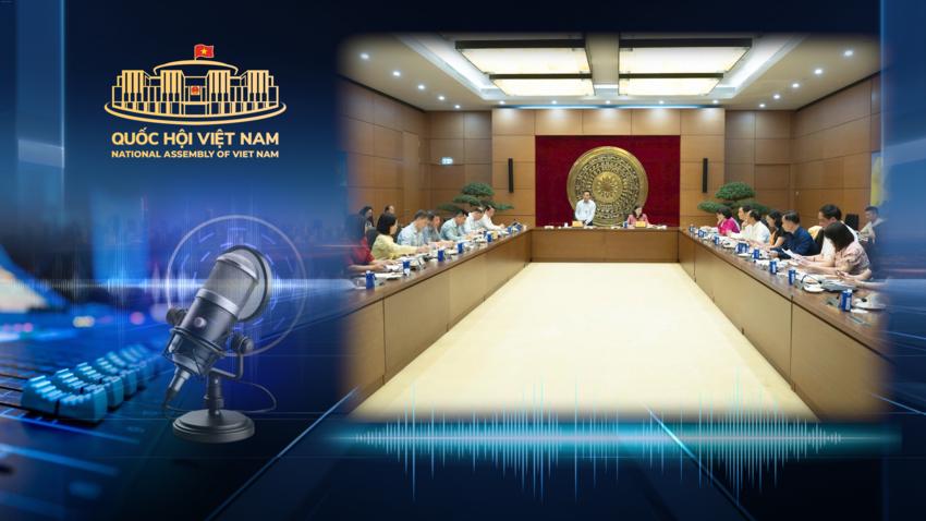 Phó Chủ tịch Quốc hội, Thượng tướng Nguyễn Doãn Anh làm việc với Thường trực Ủy ban Dân nguyện và Giám sát