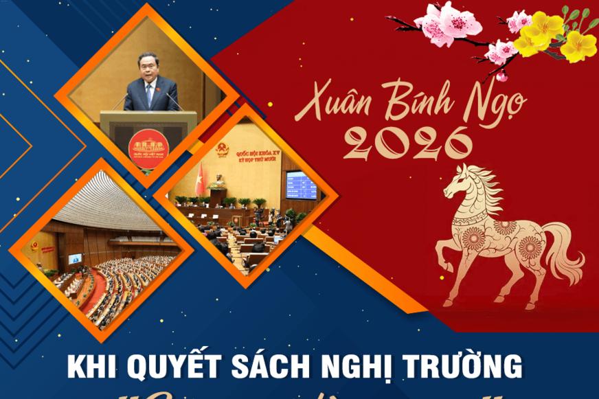 [Infographic] Khi những quyết sách nghị trường "gõ cửa" đầu Xuân