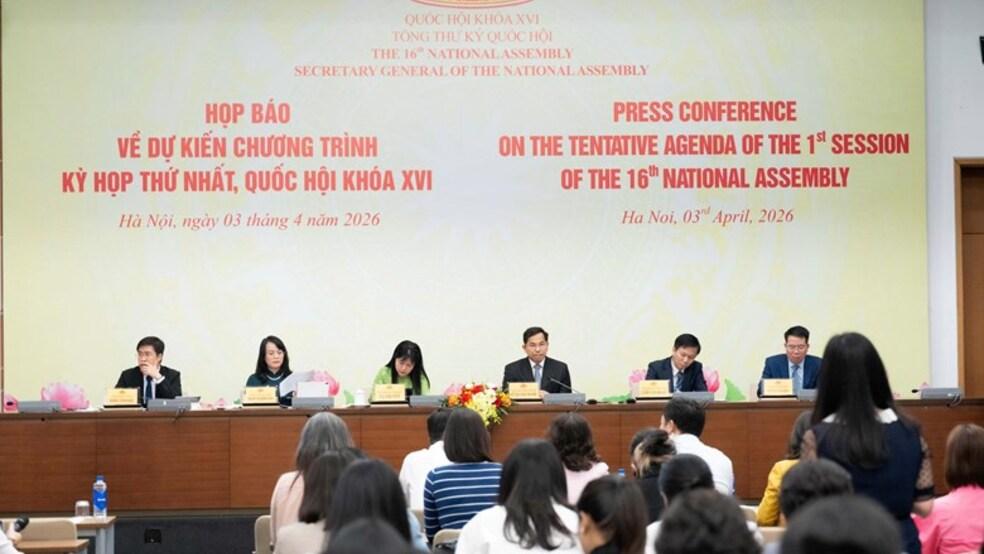 Kỳ họp thứ nhất, Quốc hội khóa XVI: Đặt nền tảng cho chặng đường phát triển mới của đất nước