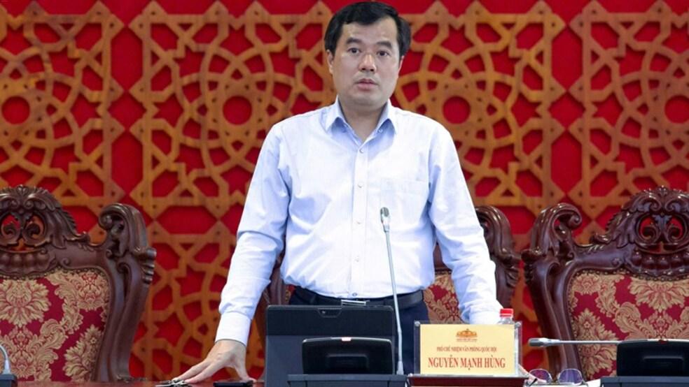 Lãnh đạo Văn phòng Quốc hội làm việc với lãnh đạo, chuyên viên Văn phòng Đoàn ĐBQH và HĐND tỉnh, thành phố
