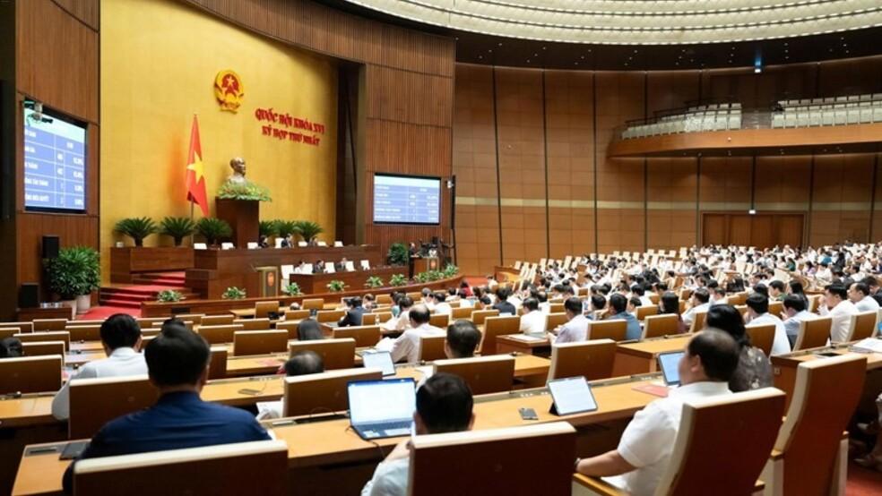 Quốc hội biểu quyết thông qua việc bổ sung chương trình Kỳ họp thứ Nhất, Quốc hội khóa XVI
