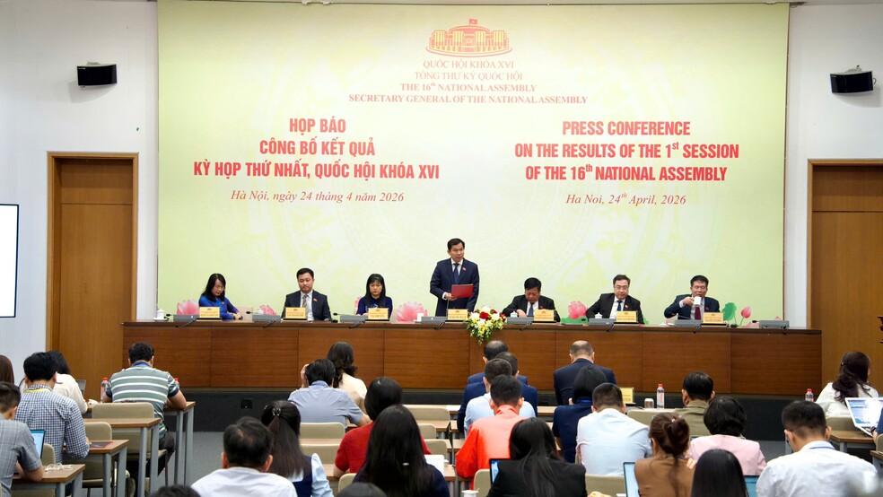 Kỳ họp thứ Nhất tạo nền móng, mở ra một chặng đường mới cho nhiệm kỳ Quốc hội khóa XVI