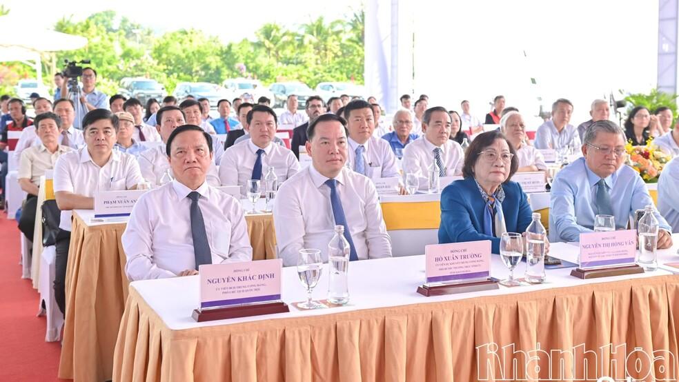 Phó Chủ tịch Quốc hội Nguyễn Khắc Định tham dự Lễ khởi công Bảo tàng Trường Sa tại Khánh Hòa