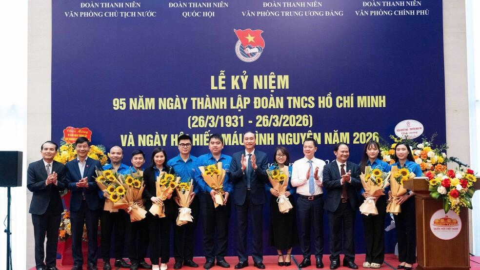 Lễ kỷ niệm 95 năm Ngày thành lập Đoàn TNCS Hồ Chí Minh và Ngày hội hiến máu tình nguyện năm 2026