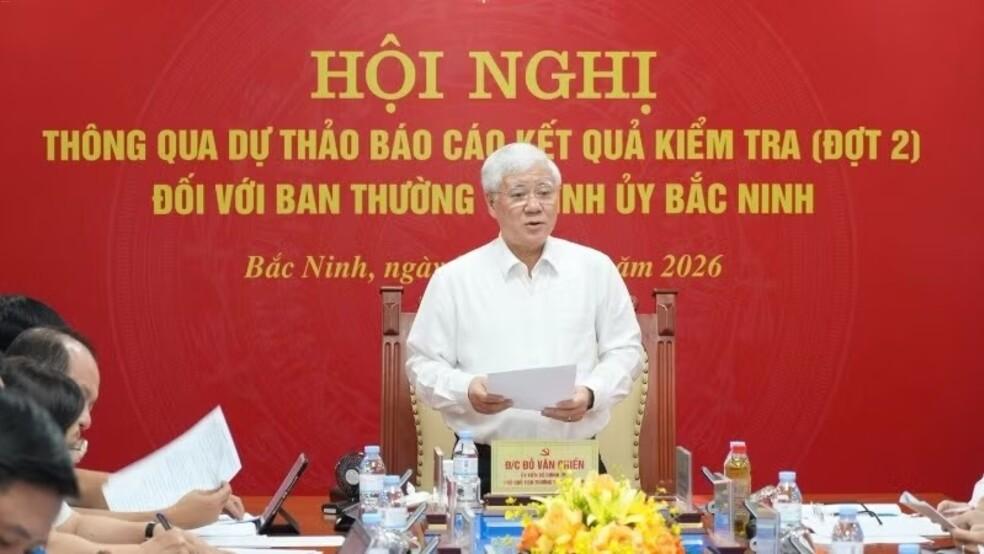 Thông qua dự thảo báo cáo kết quả kiểm tra (đợt 2) của Bộ Chính trị, Ban Bí thư đối với Ban Thường vụ Tỉnh ủy Bắc Ninh