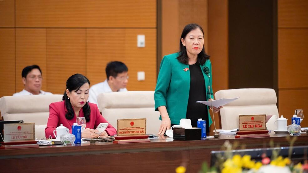 Ủy ban Thường vụ Quốc hội cho ý kiến báo cáo Công tác dân nguyện của Quốc hội tháng 5/2026