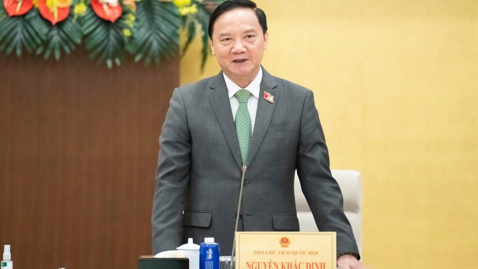 Phó Chủ tịch Quốc hội Nguyễn Khắc Định được phân công giữ chức Chủ tịch Hội đồng khoa học của Ủy ban Thường vụ Quốc hội nhiệm kỳ 2026 - 2031