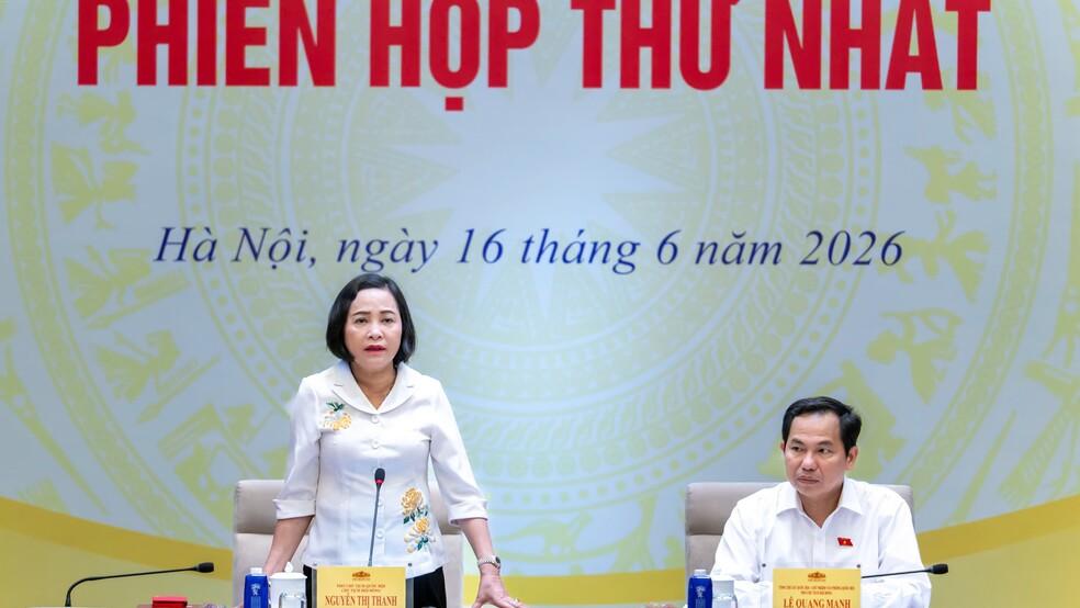 Phó Chủ tịch Quốc hội Nguyễn Thị Thanh chủ trì Phiên họp thứ Nhất, Hội đồng Thi đua - Khen thưởng của Ủy ban Thường vụ Quốc hội