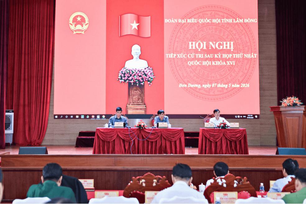 Lâm Đồng: Cử tri xã Đơn Dương kiến nghị nâng cấp hạ tầng, tránh lãng phí tài sản công sau sáp nhập