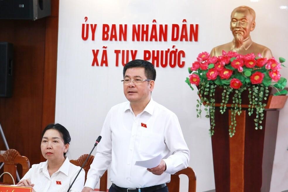Phó Chủ tịch Quốc hội Nguyễn Hồng Diên tiếp xúc cử tri các địa phương thuộc đơn vị bầu cử số 1 Gia Lai