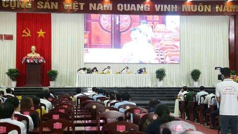 PHÓ CHỦ TỊCH THƯỜNG TRỰC QUỐC HỘI TRẦN THANH MẪN TIẾP XÚC CỬ TRI TẠI TỈNH HẬU GIANG
