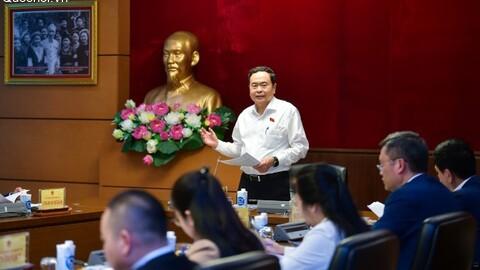 PHÓ CHỦ TỊCH THƯỜNG TRỰC QUỐC HỘI TRẦN THANH MẪN: RÀ SOÁT CÁC QUY ĐỊNH LIÊN QUAN ĐẾN CHÍNH SÁCH DÂN TỘC TRONG HỆ THỐNG VĂN BẢN QUY PHẠM PHÁP LUẬT ĐÃ BAN HÀNH