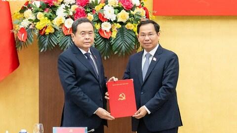 Bộ Chính trị chỉ định đồng chí Lê Quang Mạnh kiêm nhiệm Phó Bí thư Đảng ủy Quốc hội