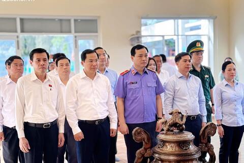 Tổng Thư ký Quốc hội, Chủ nhiệm Văn phòng Quốc hội Lê Quang Mạnh tiếp xúc cử tri xã đảo Thạnh An, TP. Hồ Chí Minh
