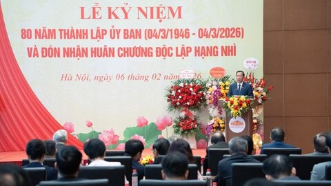 Ủy ban Kinh tế và Tài chính kỷ niệm 80 năm thành lập và đón nhận Huân chương Độc lập hạng Nhì