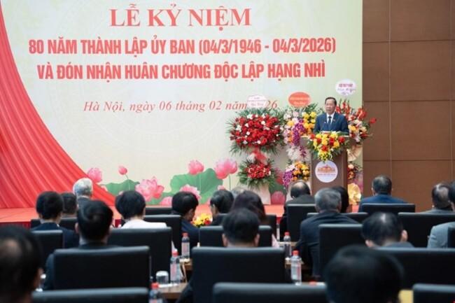 Ủy ban Kinh tế và Tài chính kỷ niệm 80 năm thành lập và đón nhận Huân chương Độc lập hạng Nhì